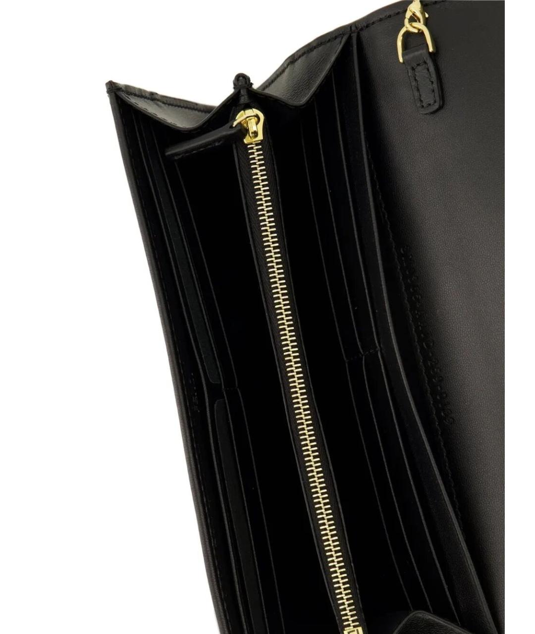 FENDI Черная кожаная сумка через плечо, фото 3