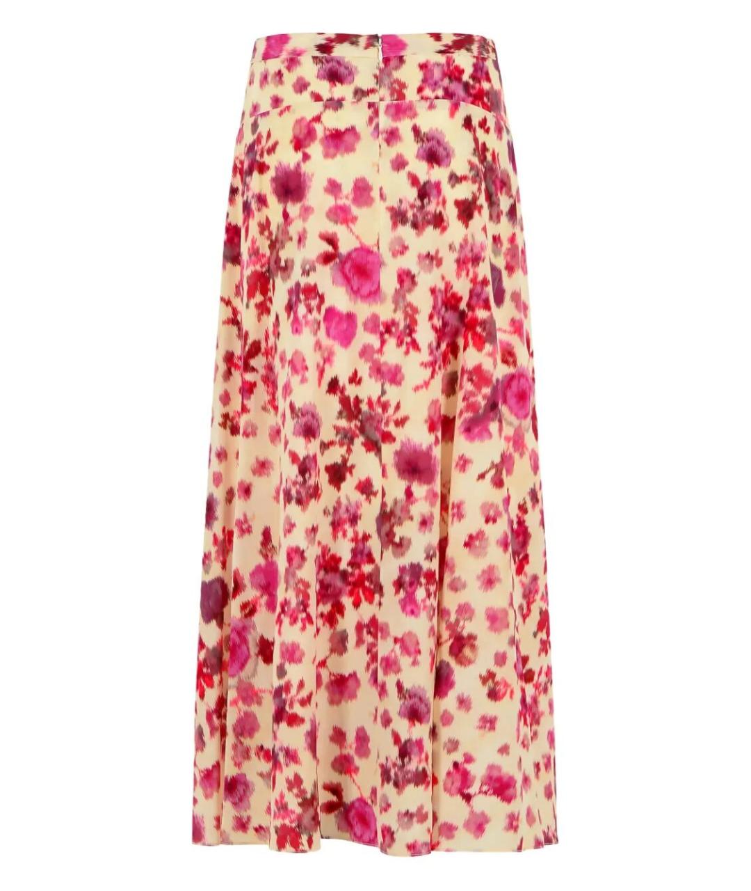 ISABEL MARANT Мульти шелковая юбка макси, фото 2