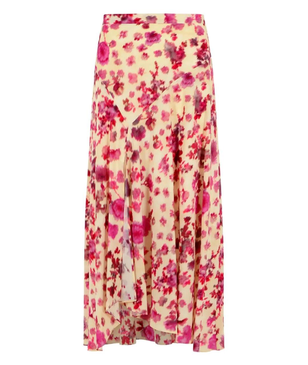 ISABEL MARANT Мульти шелковая юбка макси, фото 1
