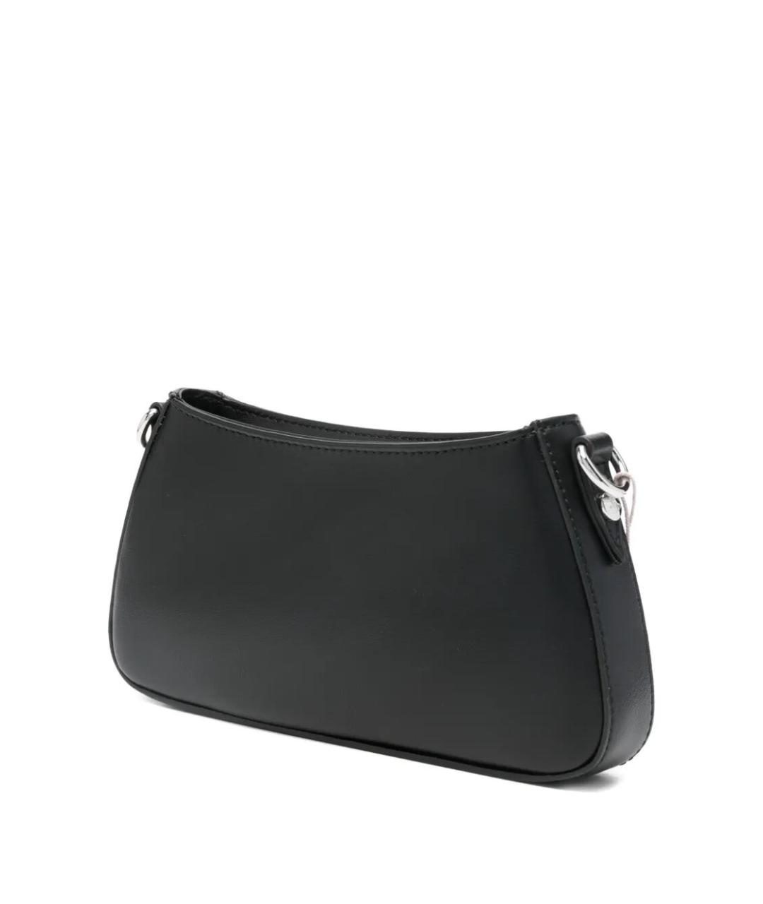 VIVIENNE WESTWOOD Черная хлопковая сумка через плечо, фото 3