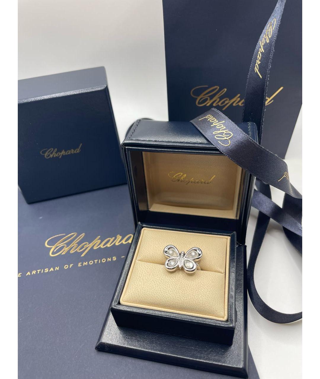 CHOPARD Золотое кольцо из белого золота, фото 2