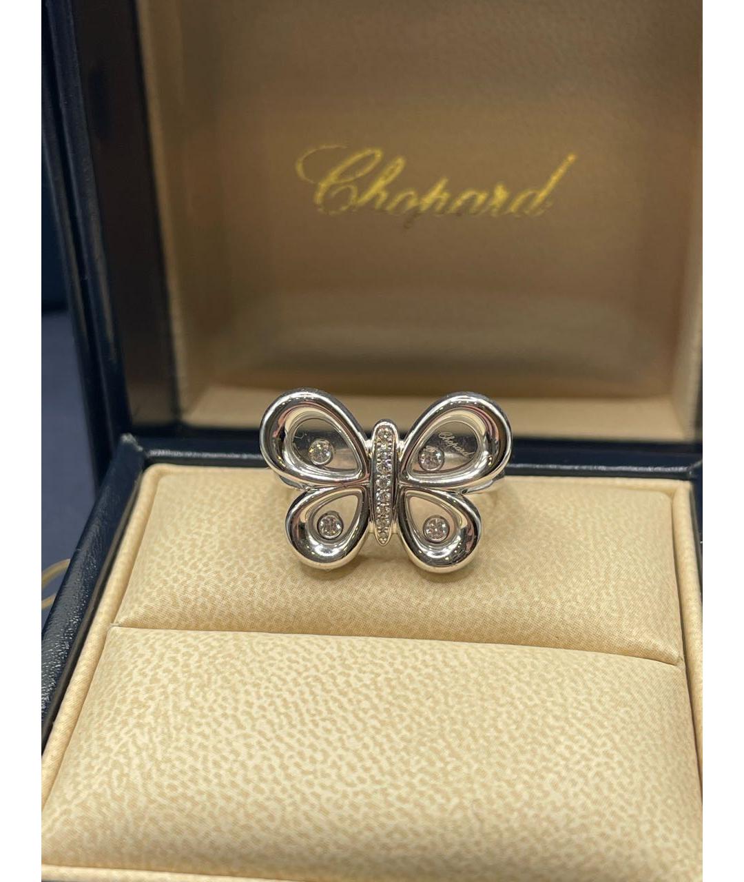 CHOPARD Золотое кольцо из белого золота, фото 4