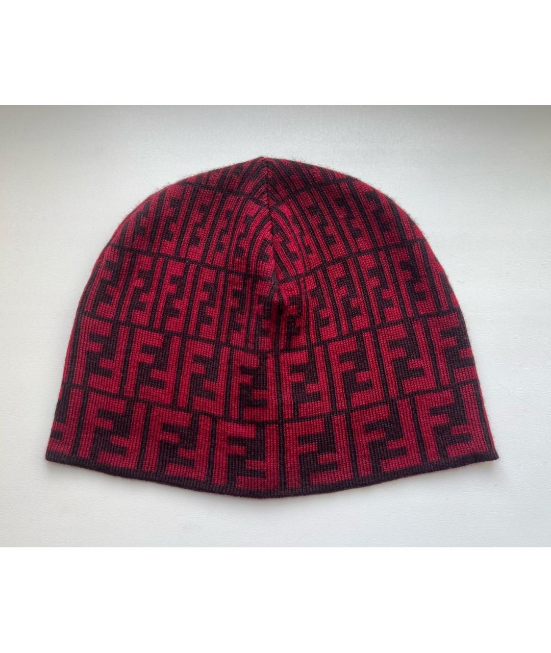 FENDI Мульти шерстяная шапка, фото 8