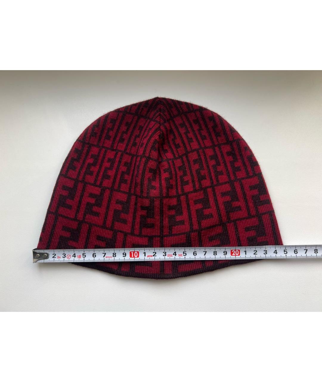 FENDI Мульти шерстяная шапка, фото 6