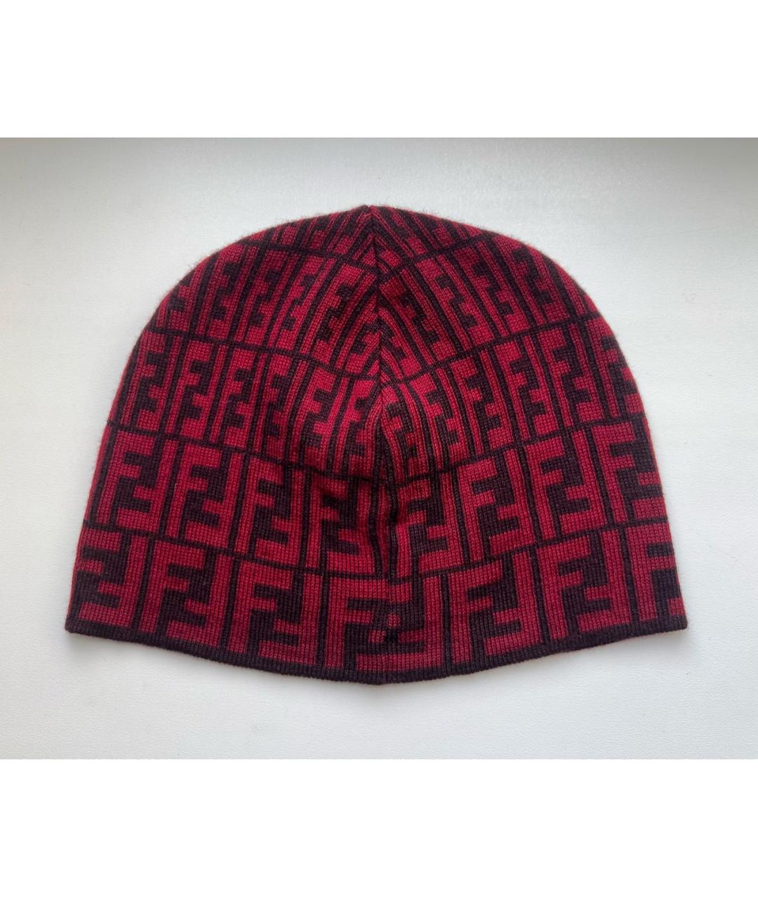 FENDI Мульти шерстяная шапка, фото 2