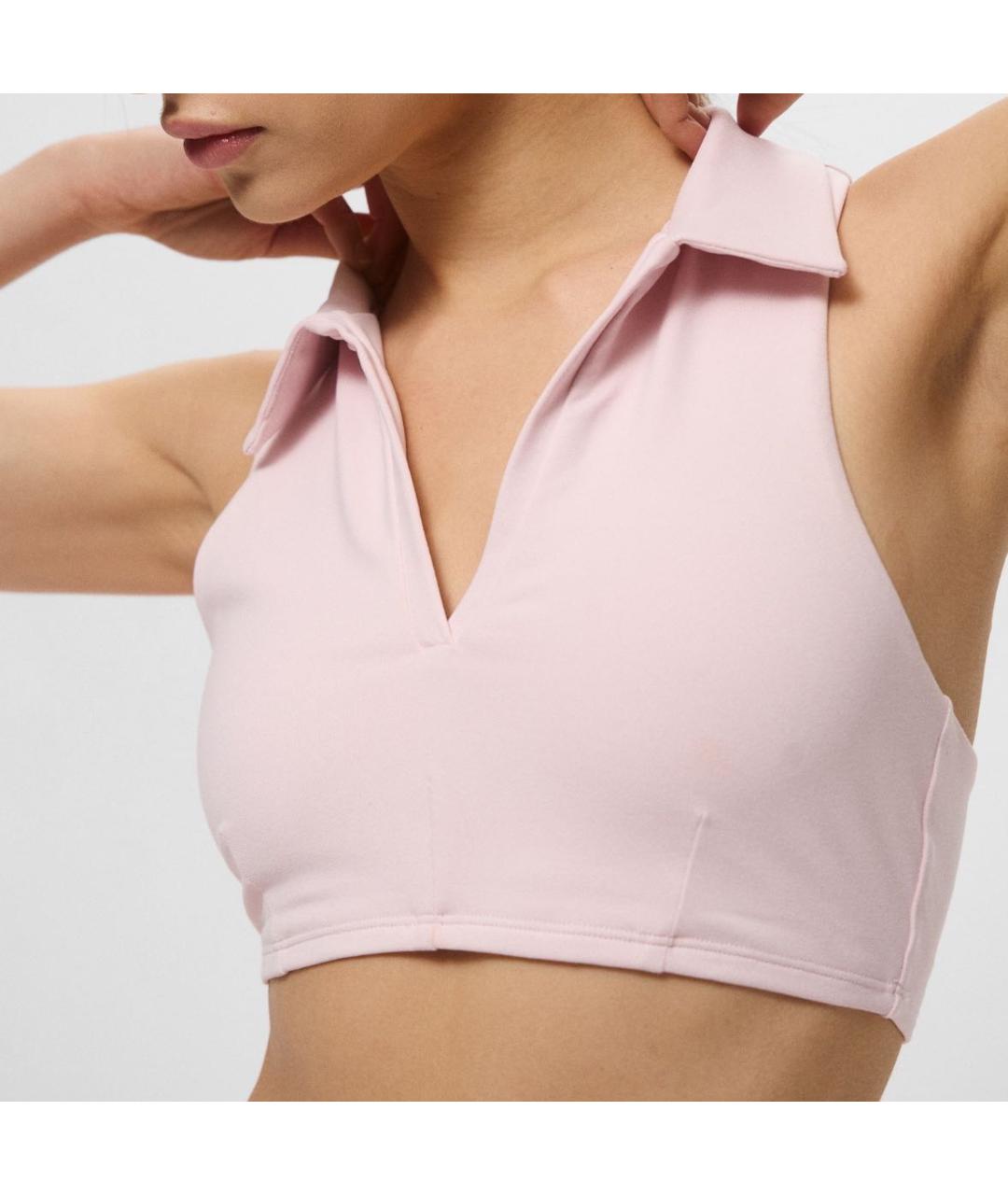 ALO YOGA Розовая майка, фото 3