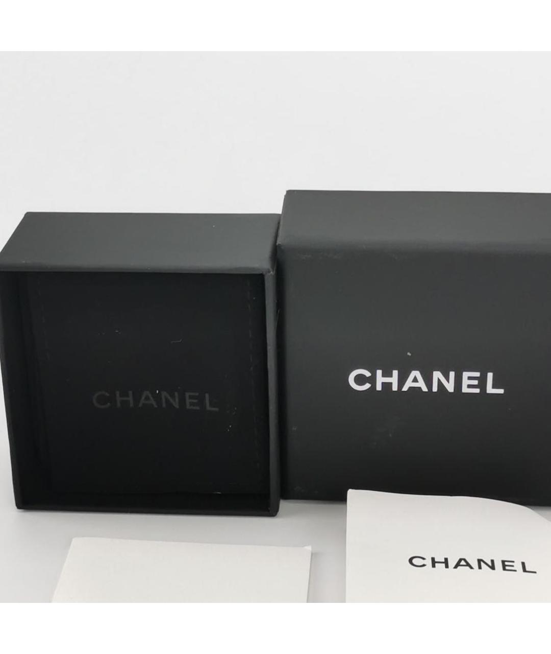 CHANEL Серебряные металлические серьги, фото 7