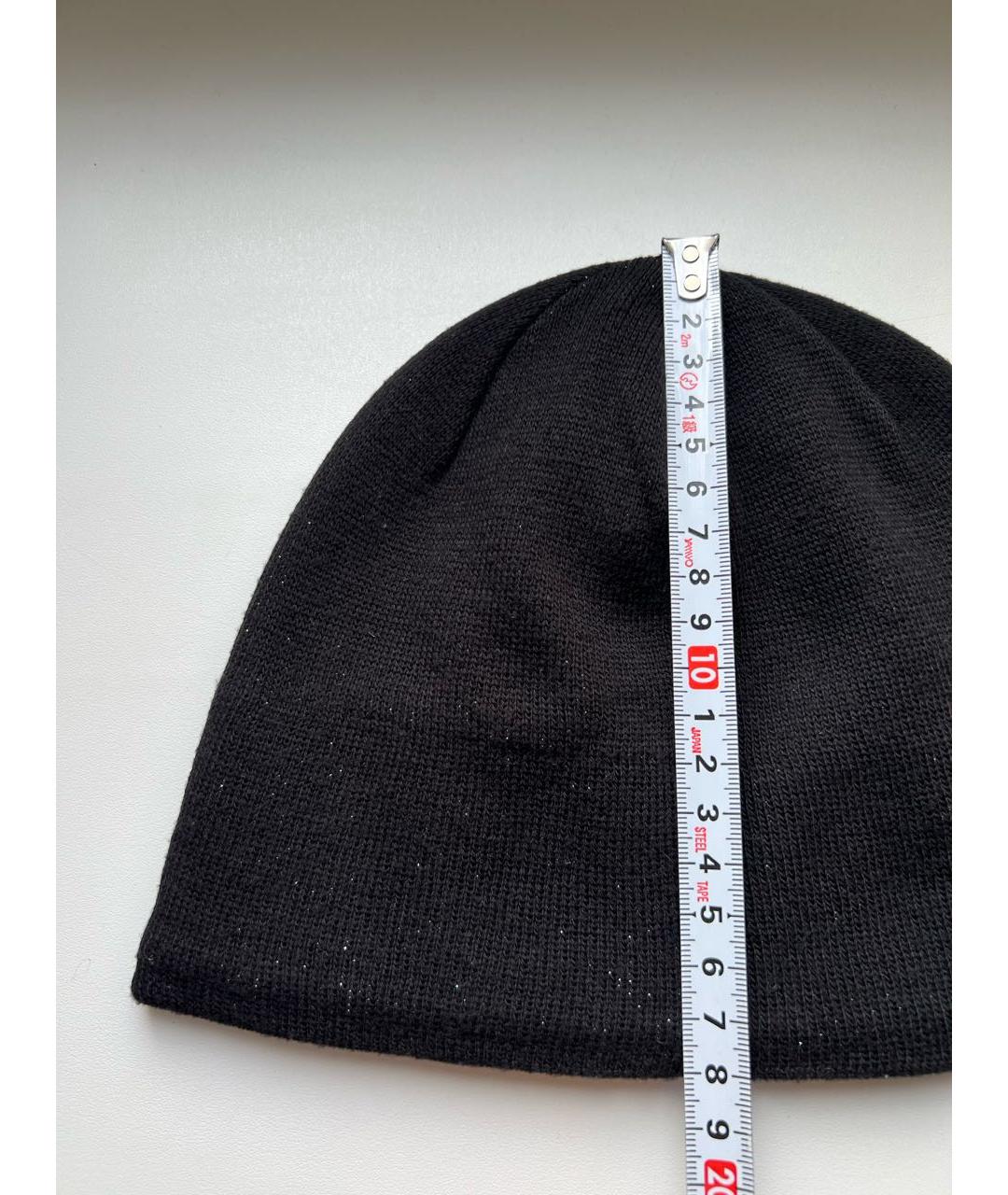 SPYDER Черная синтетическая шапка, фото 6
