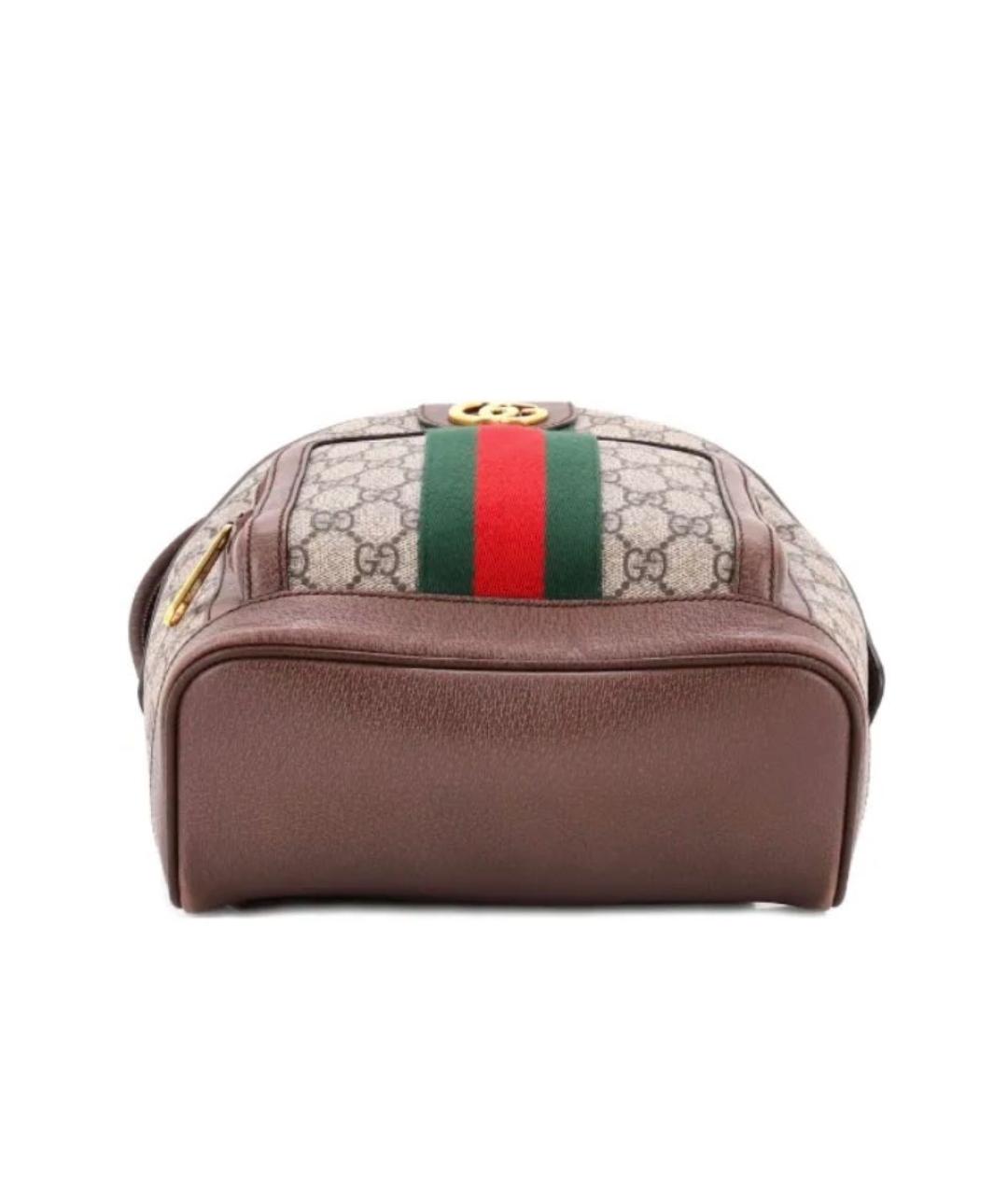GUCCI Коричневый рюкзак, фото 4