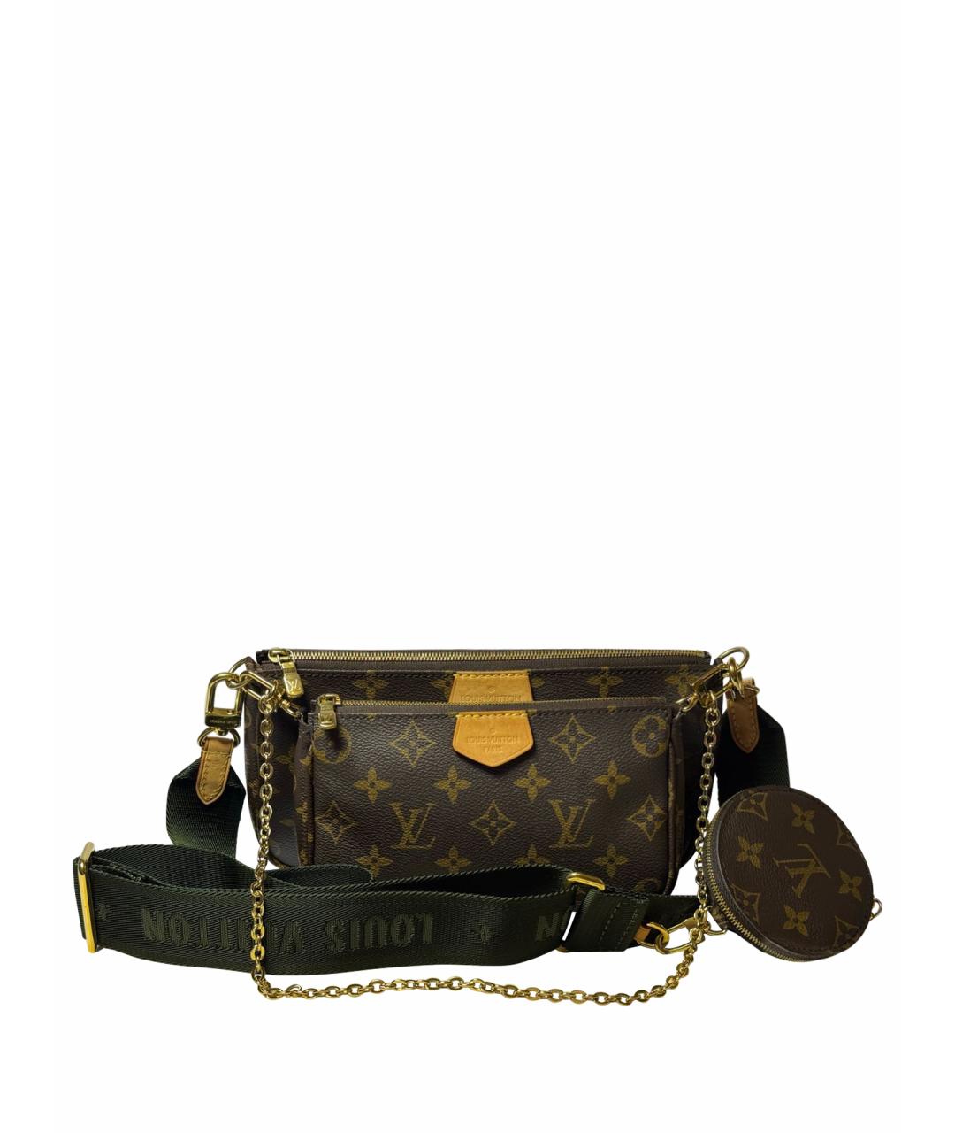 LOUIS VUITTON Коричневая сумка через плечо, фото 1