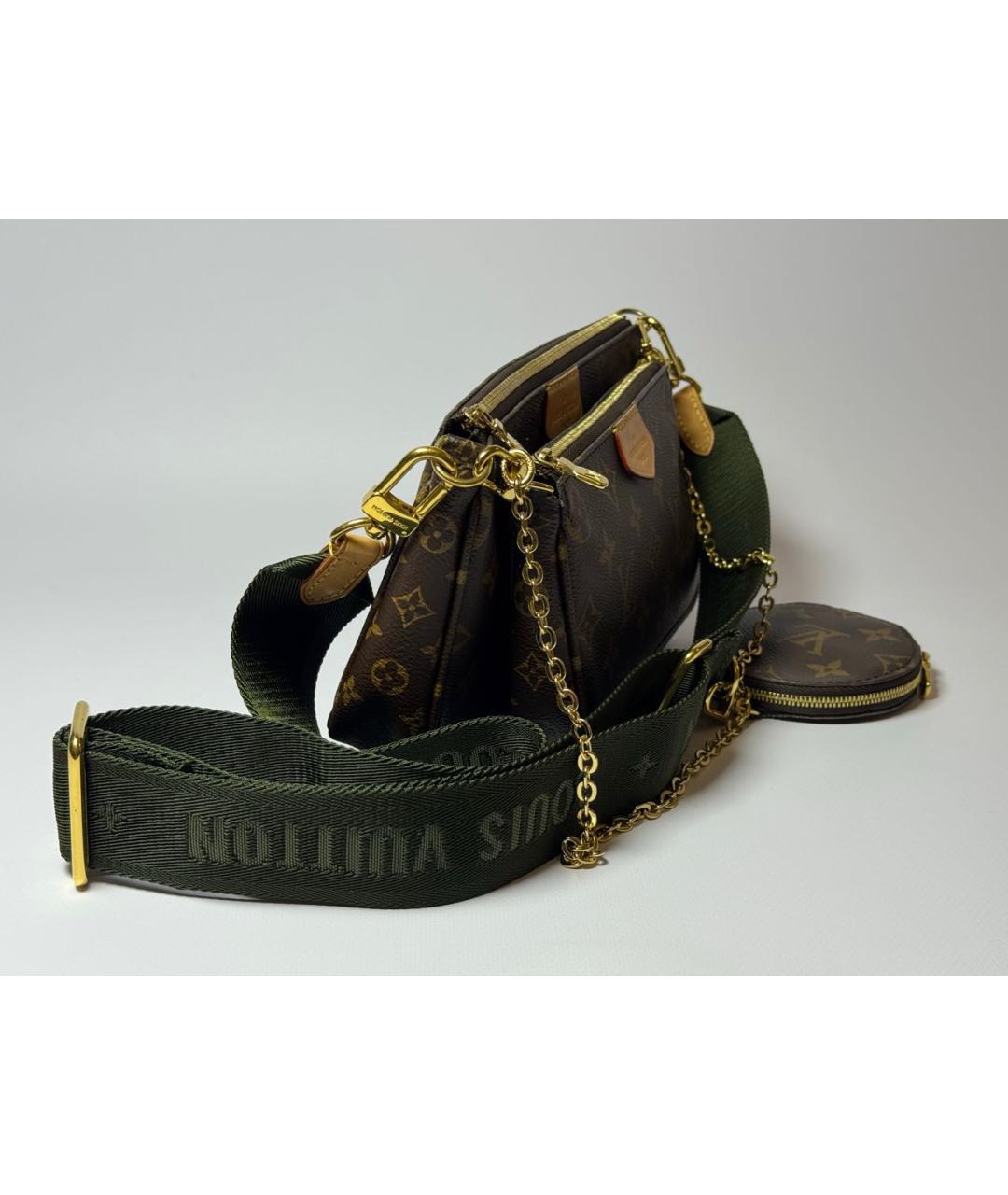 LOUIS VUITTON Коричневая сумка через плечо, фото 2