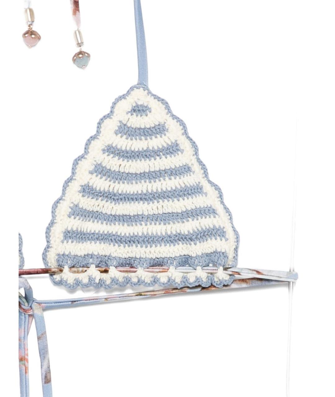 ZIMMERMANN Синий купальник, фото 3