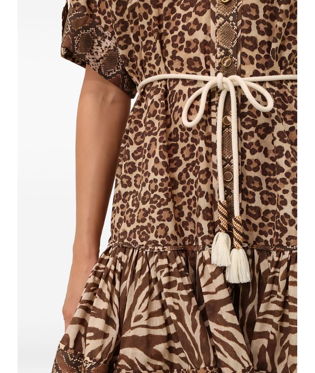 ZIMMERMANN Мульти хлопковое платье, фото 4