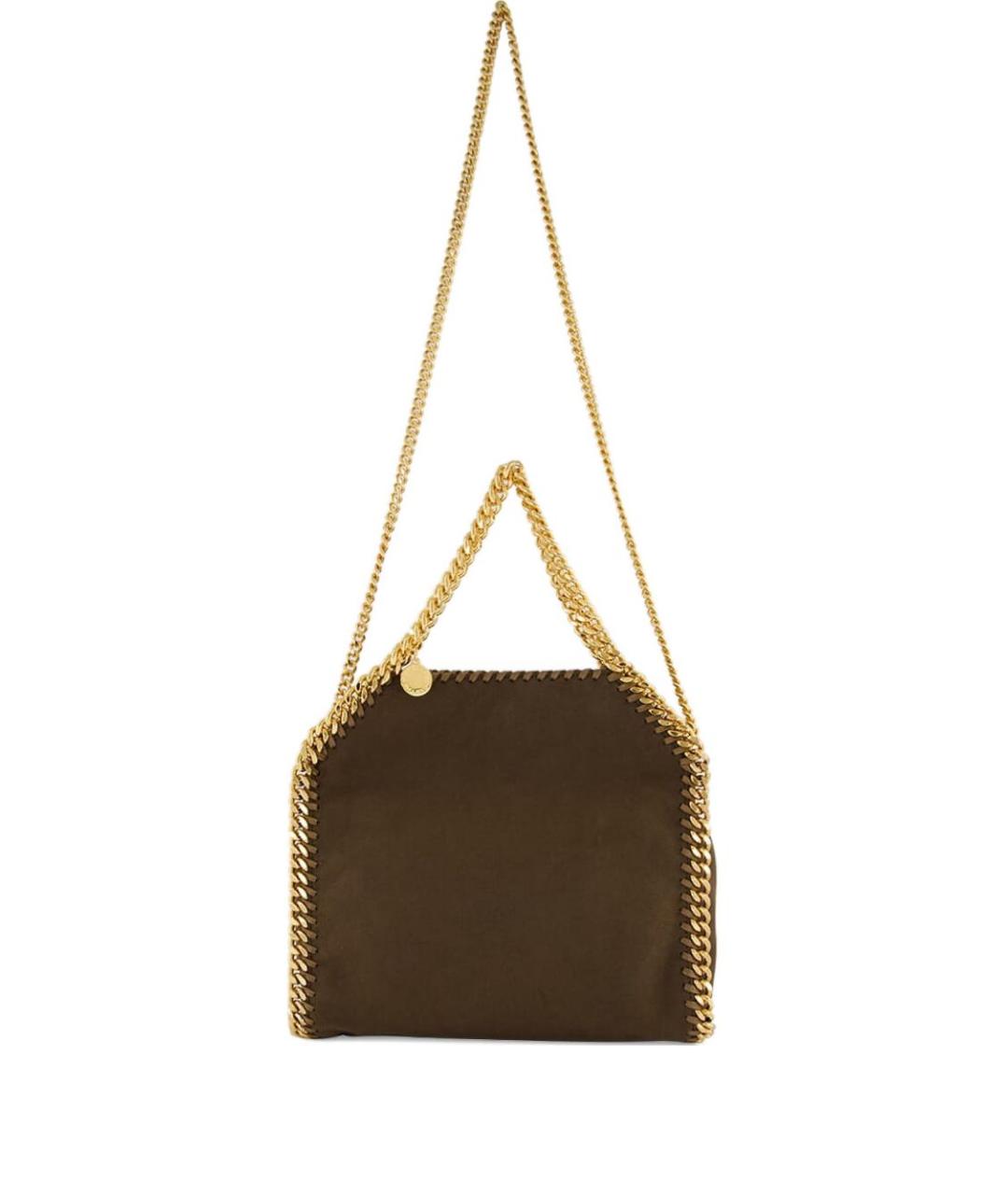 STELLA MCCARTNEY Коричневая сумка через плечо из искусственной кожи, фото 1