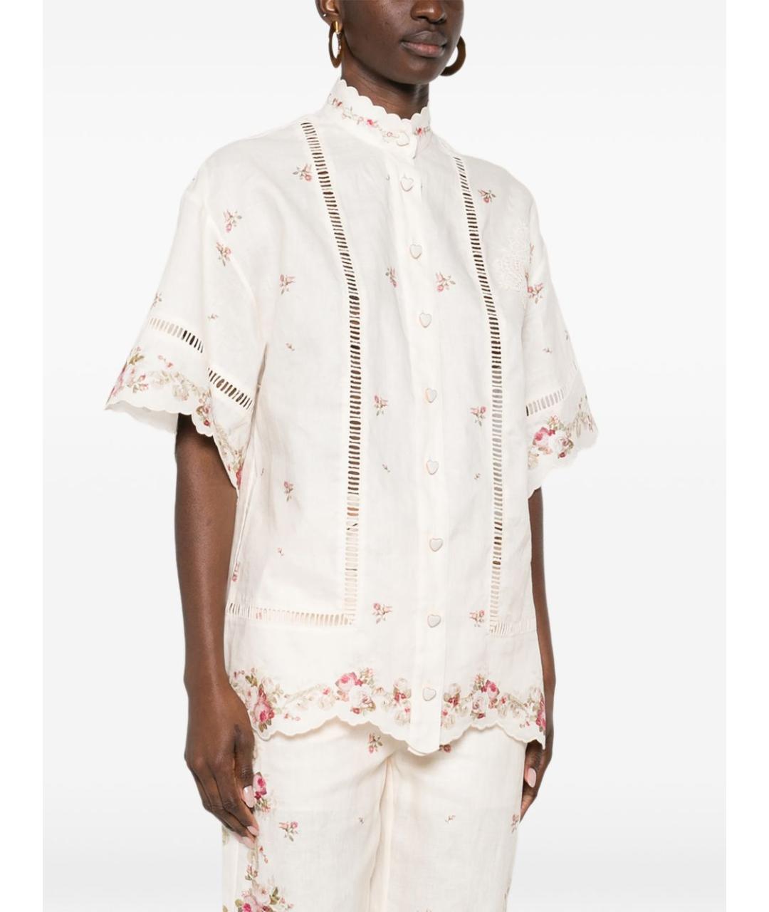 ZIMMERMANN Льняная рубашка, фото 4