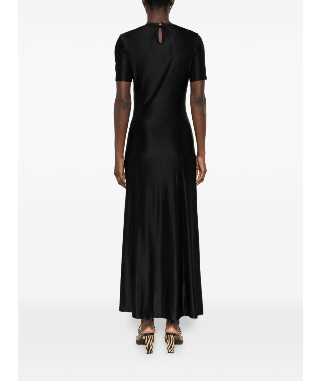 PACO RABANNE Черное вискозное платье, фото 3