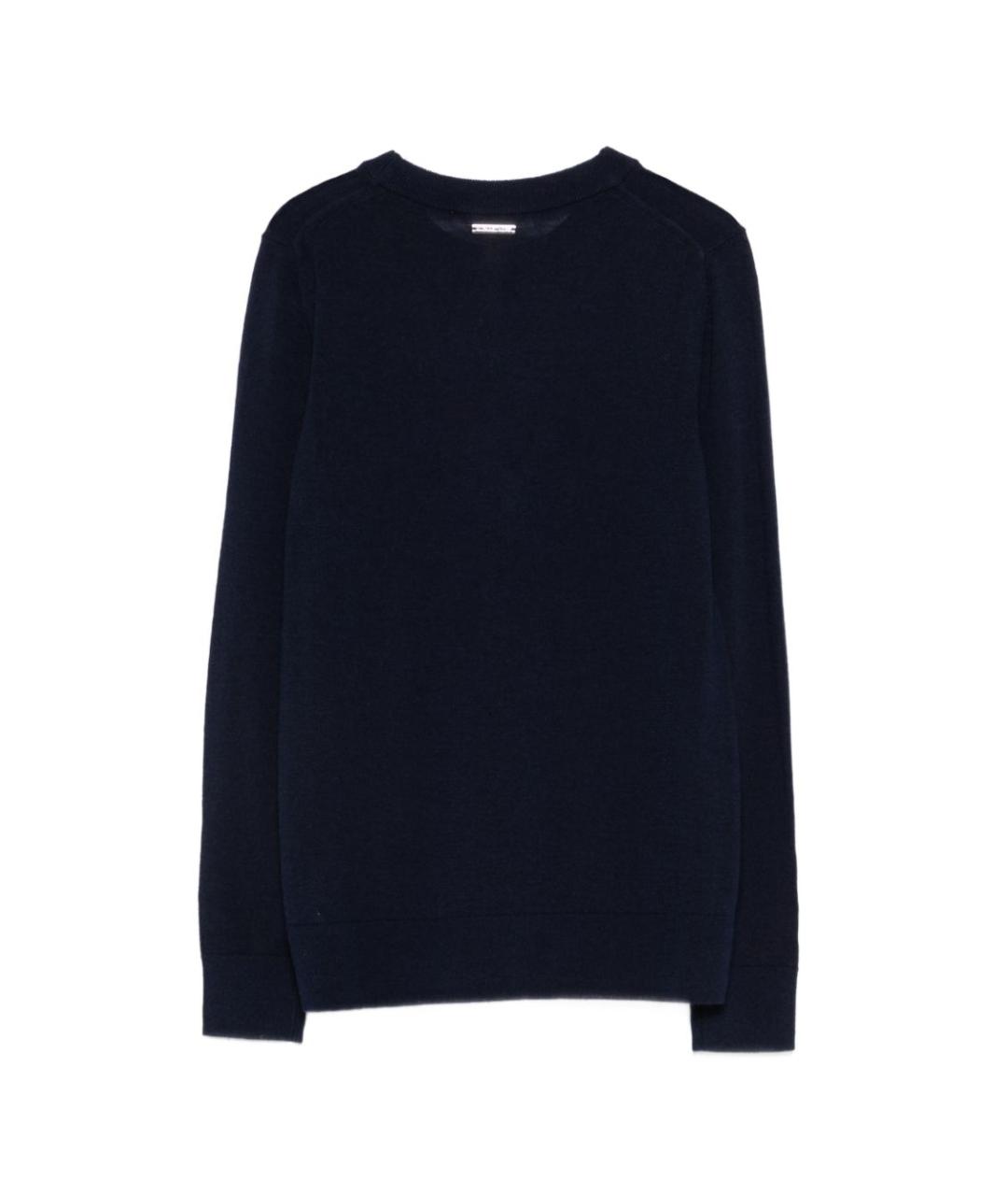 MICHAEL KORS Синий шерстяной джемпер / свитер, фото 2