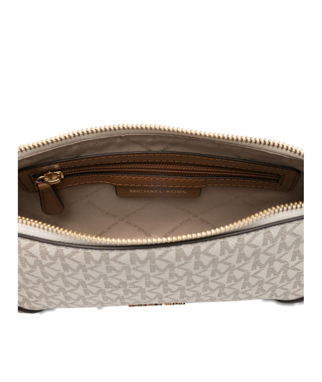 MICHAEL KORS Бежевая сумка через плечо, фото 2