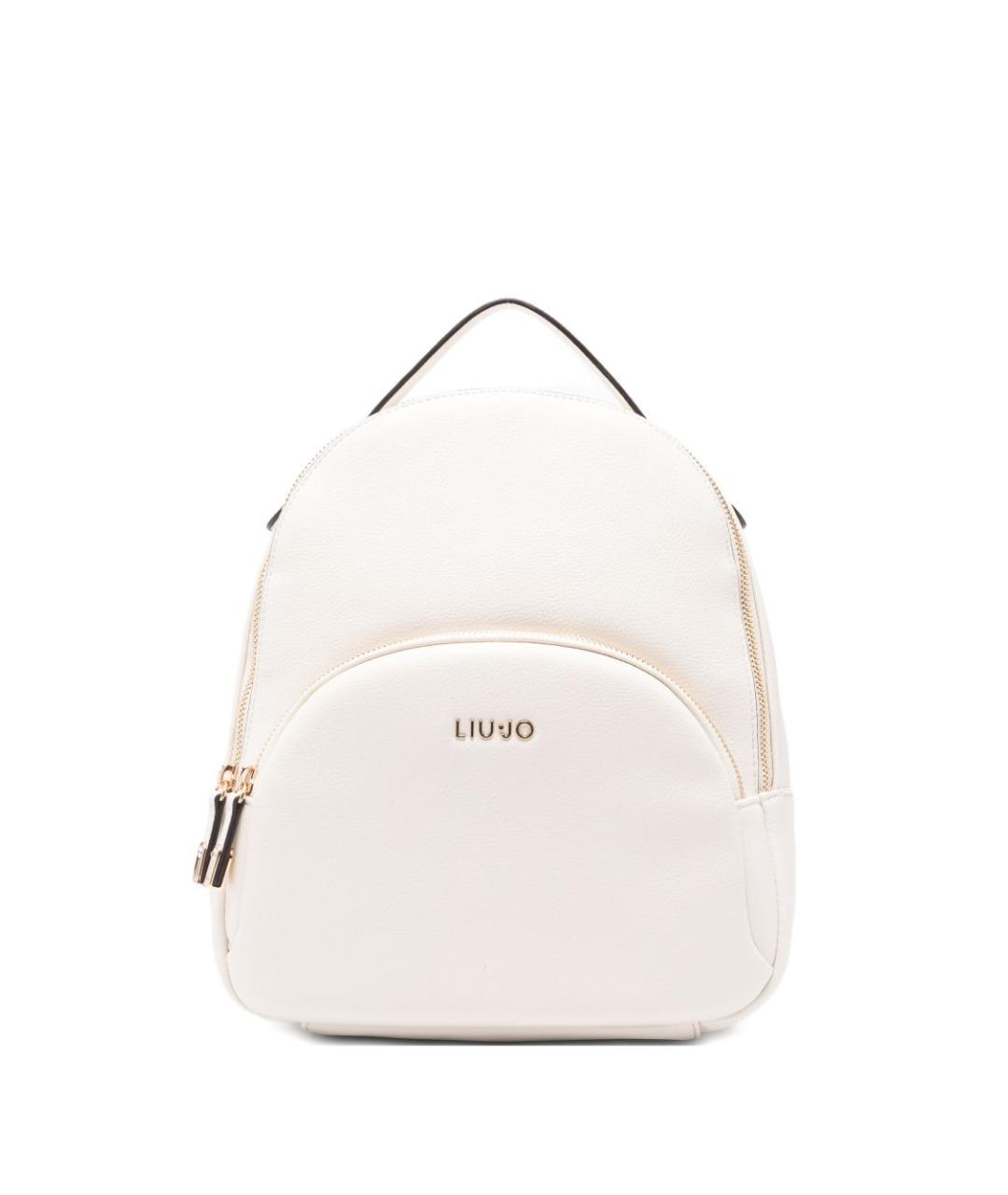 LIU JO Белый рюкзак из искусственной кожи, фото 1