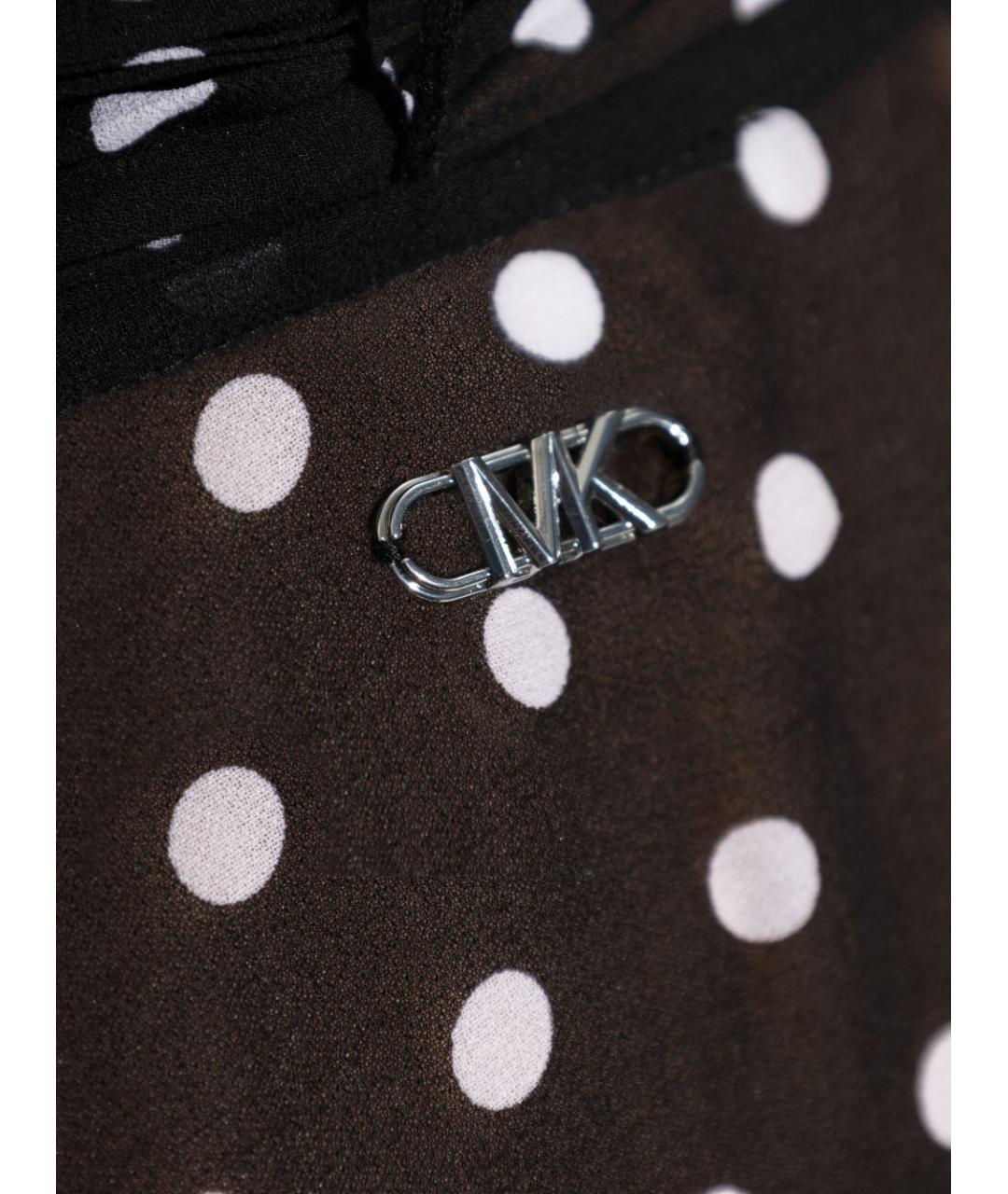 MICHAEL KORS Черная полиэстеровая рубашка, фото 3