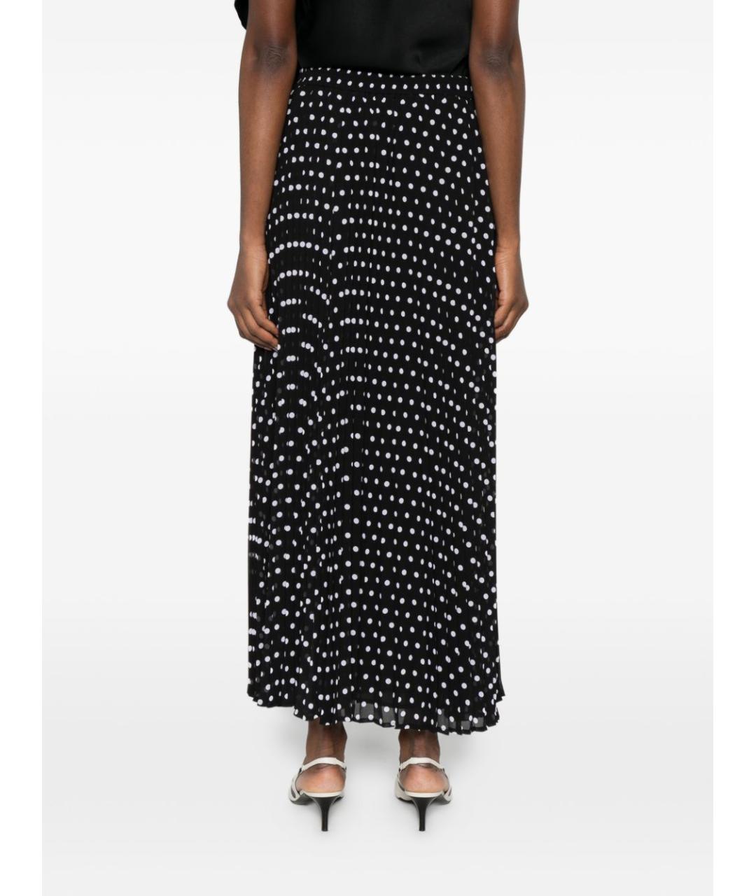 MICHAEL KORS Черная полиэстеровая юбка макси, фото 2
