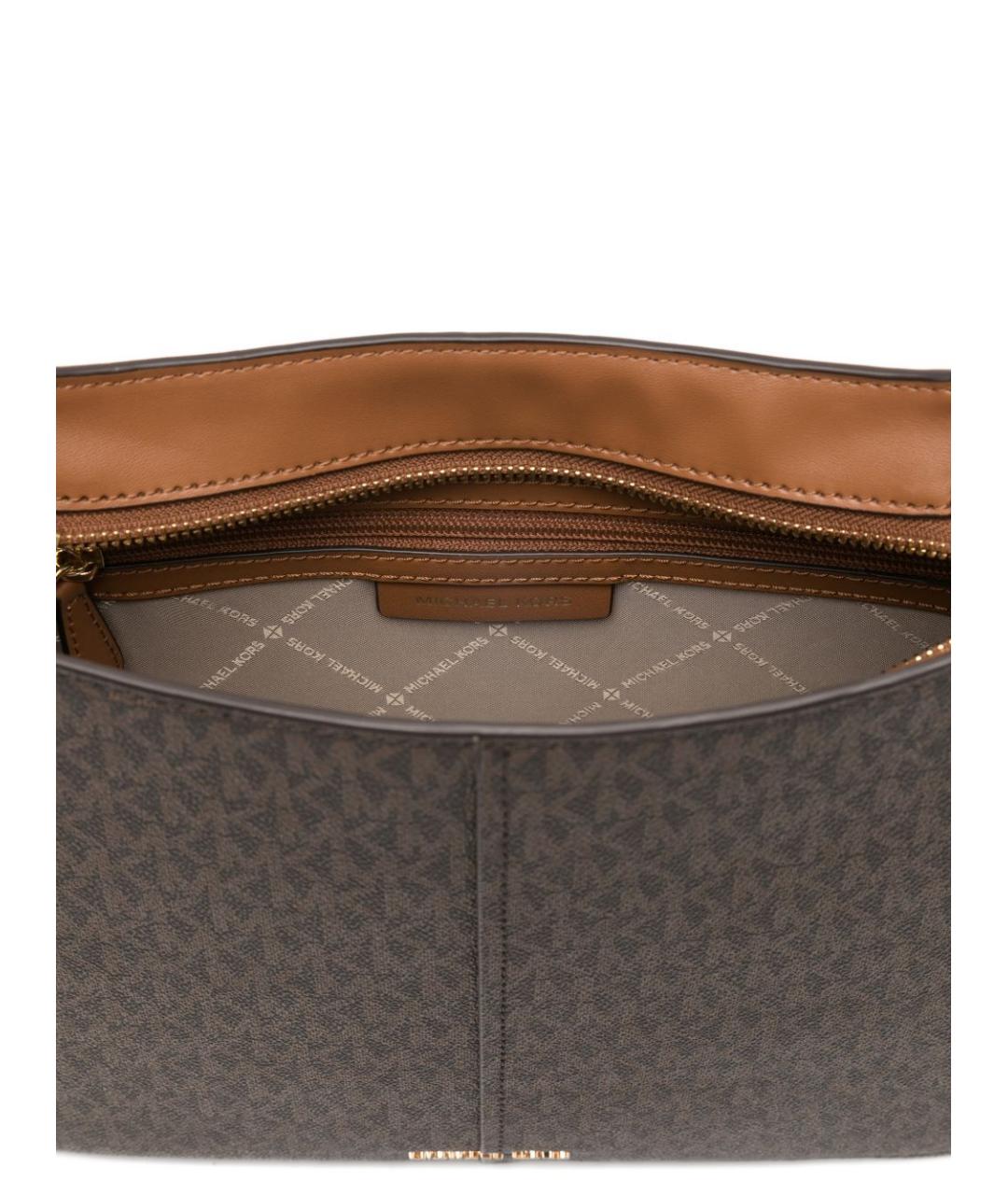 MICHAEL KORS Коричневая сумка через плечо, фото 2