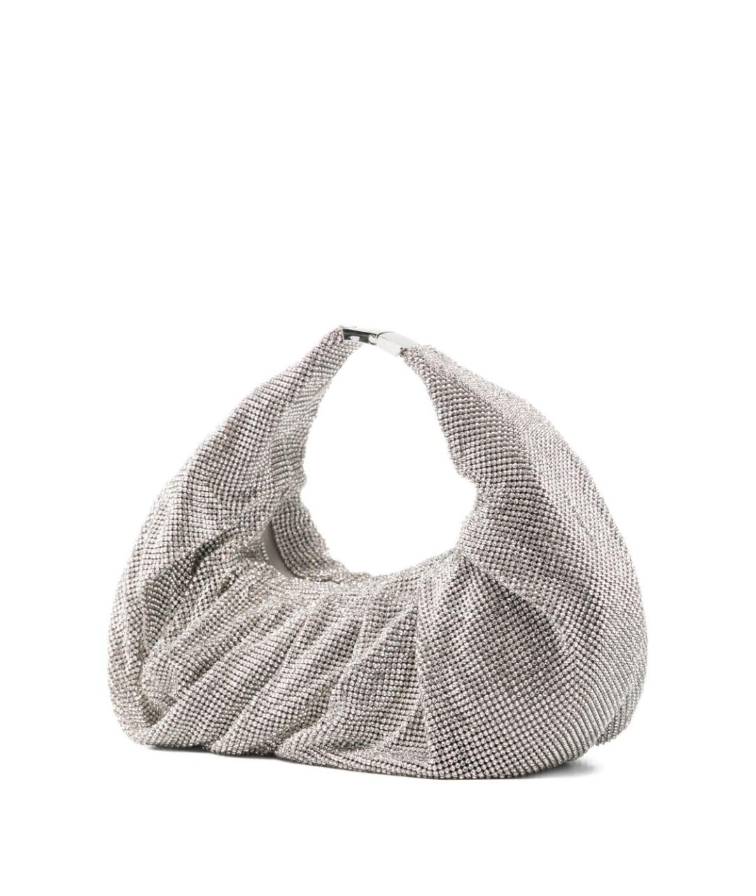 BENEDETTA BRUZZICHES Серебряная сумка с короткими ручками, фото 4