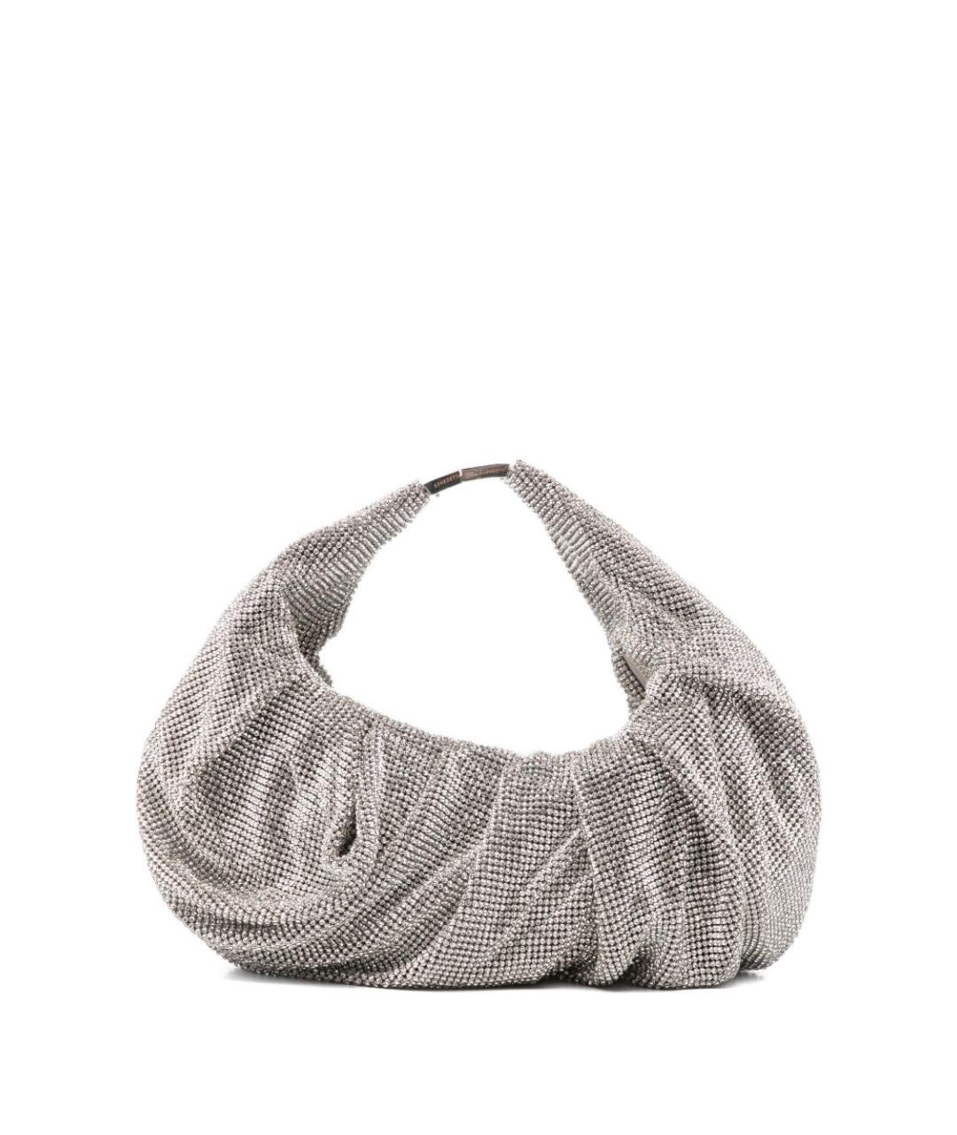 BENEDETTA BRUZZICHES Серебряная сумка с короткими ручками, фото 1