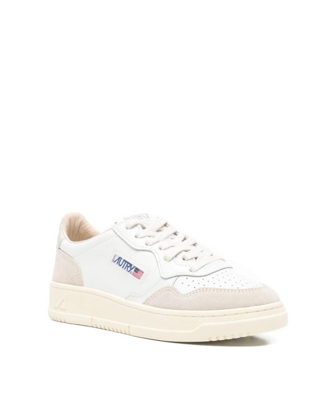 AUTRY Белые кожаные кеды, фото 2
