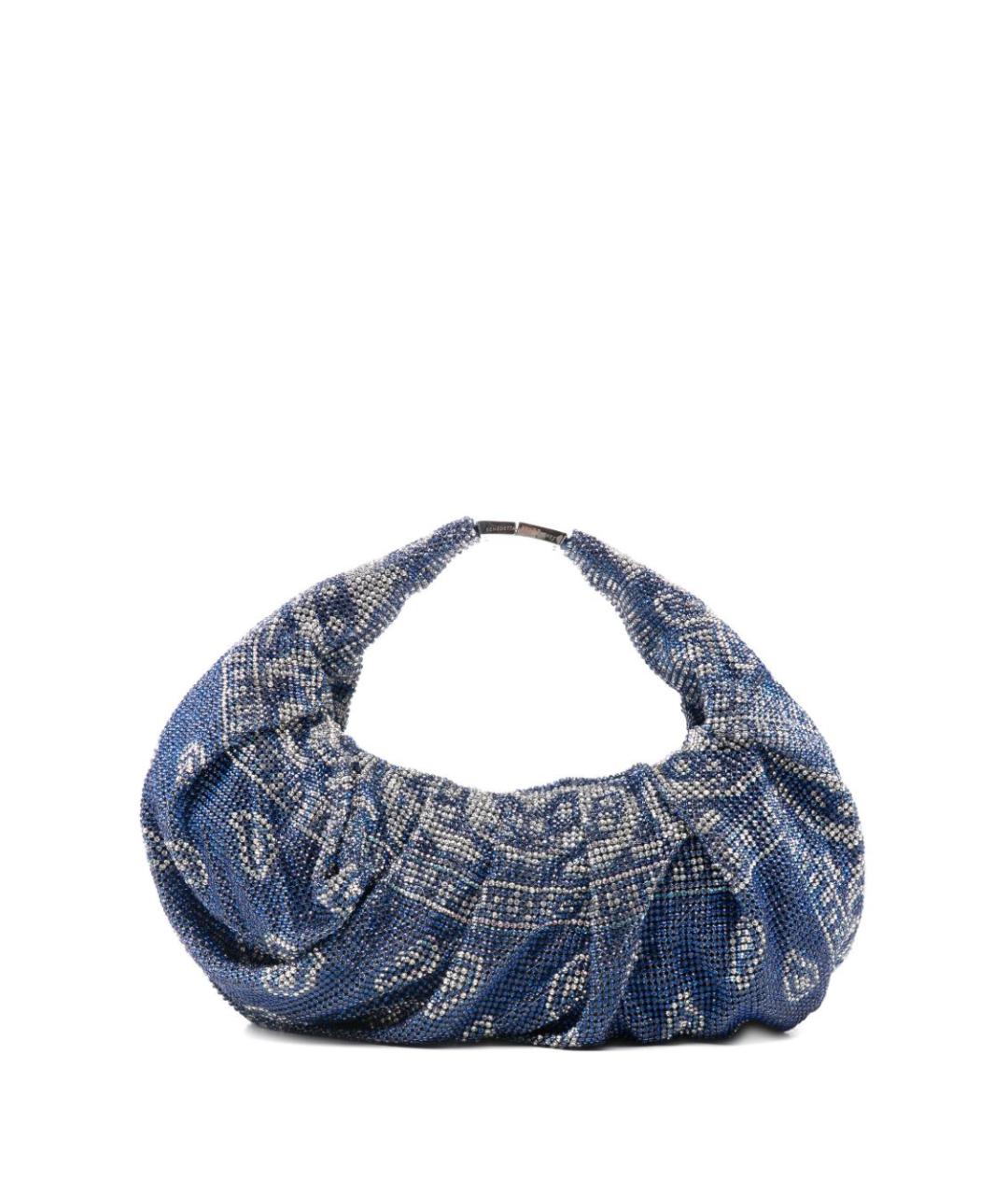 BENEDETTA BRUZZICHES Синяя сумка с короткими ручками, фото 1