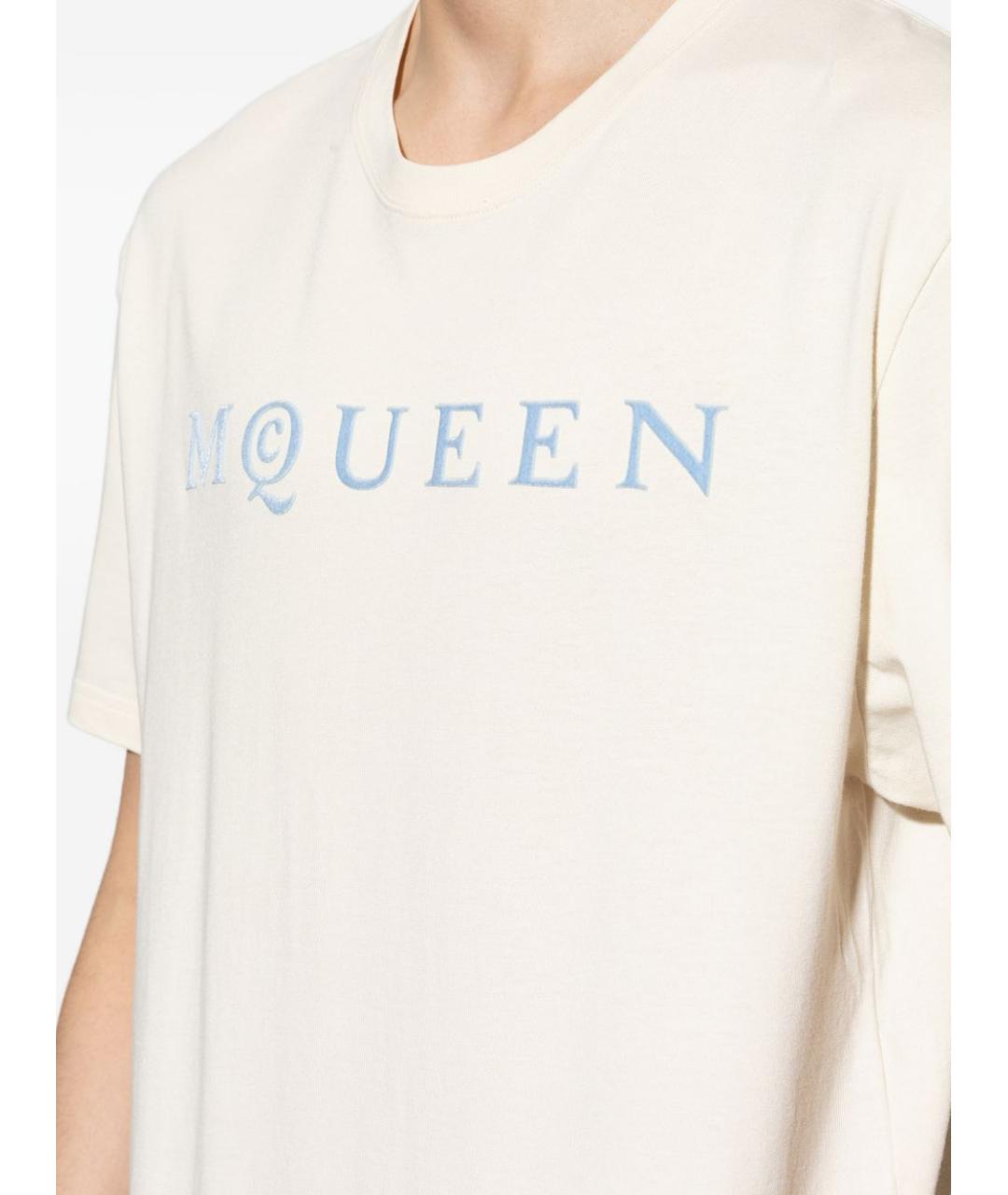 ALEXANDER MCQUEEN Хлопковая футболка, фото 2