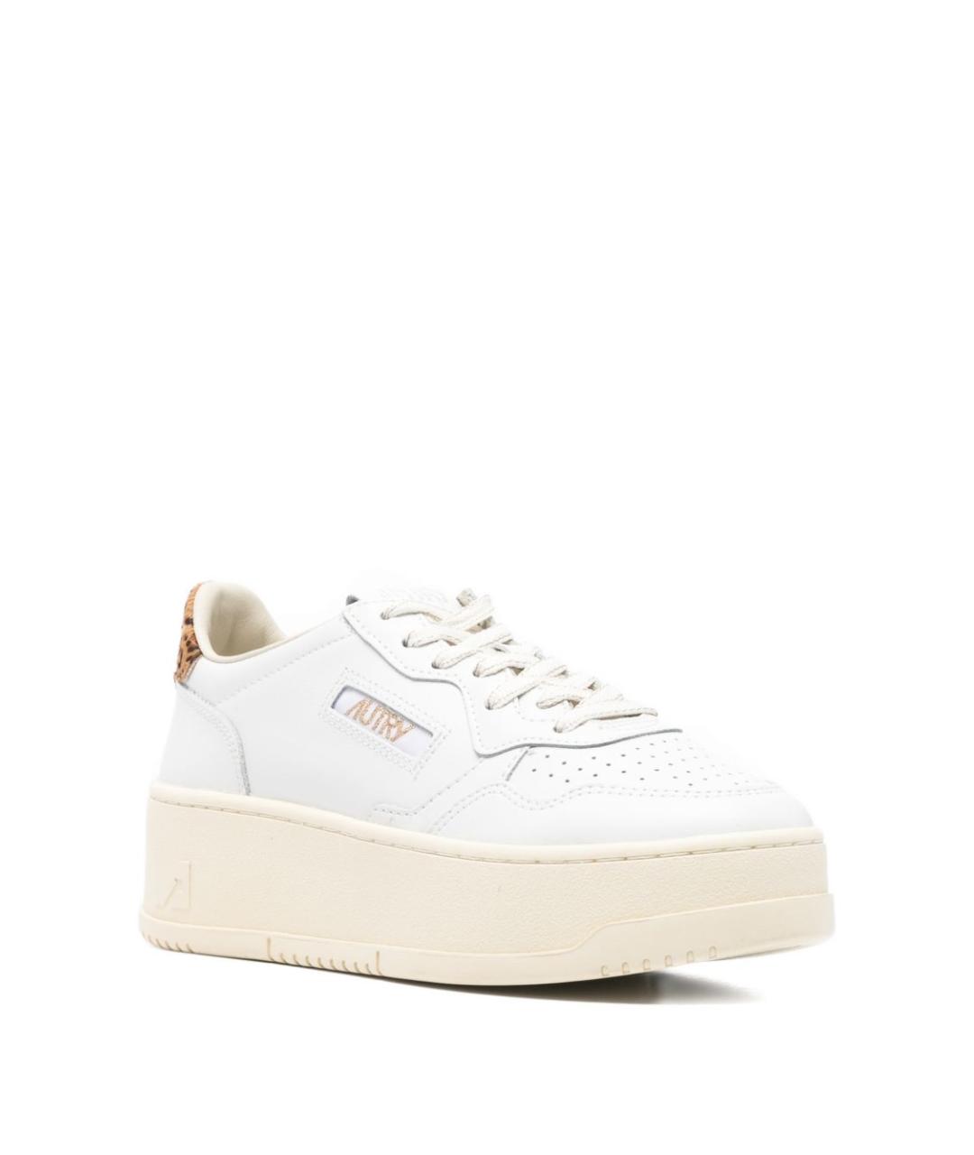 AUTRY Мульти кожаные кроссовки, фото 4