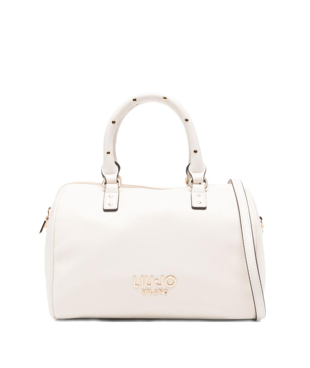 LIU JO Бежевая сумка тоут из искусственной кожи, фото 1