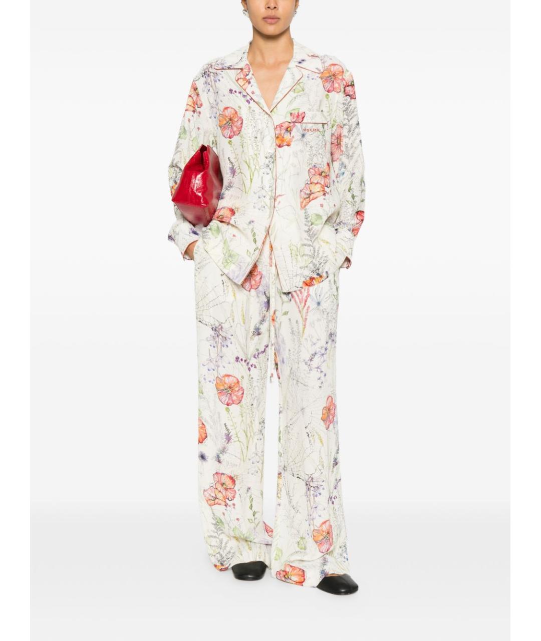 ALEXANDER MCQUEEN Мульти хлопковая рубашка, фото 2