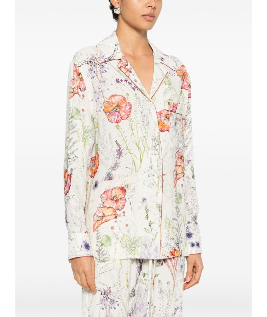 ALEXANDER MCQUEEN Мульти хлопковая рубашка, фото 4