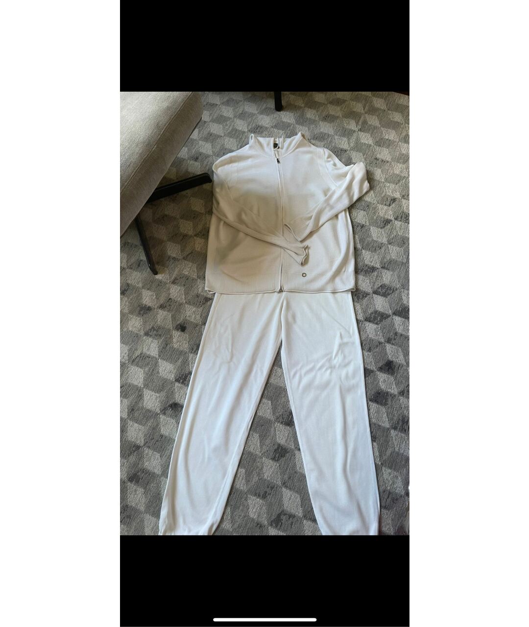 LORO PIANA Белый шелковый спортивные костюмы, фото 7