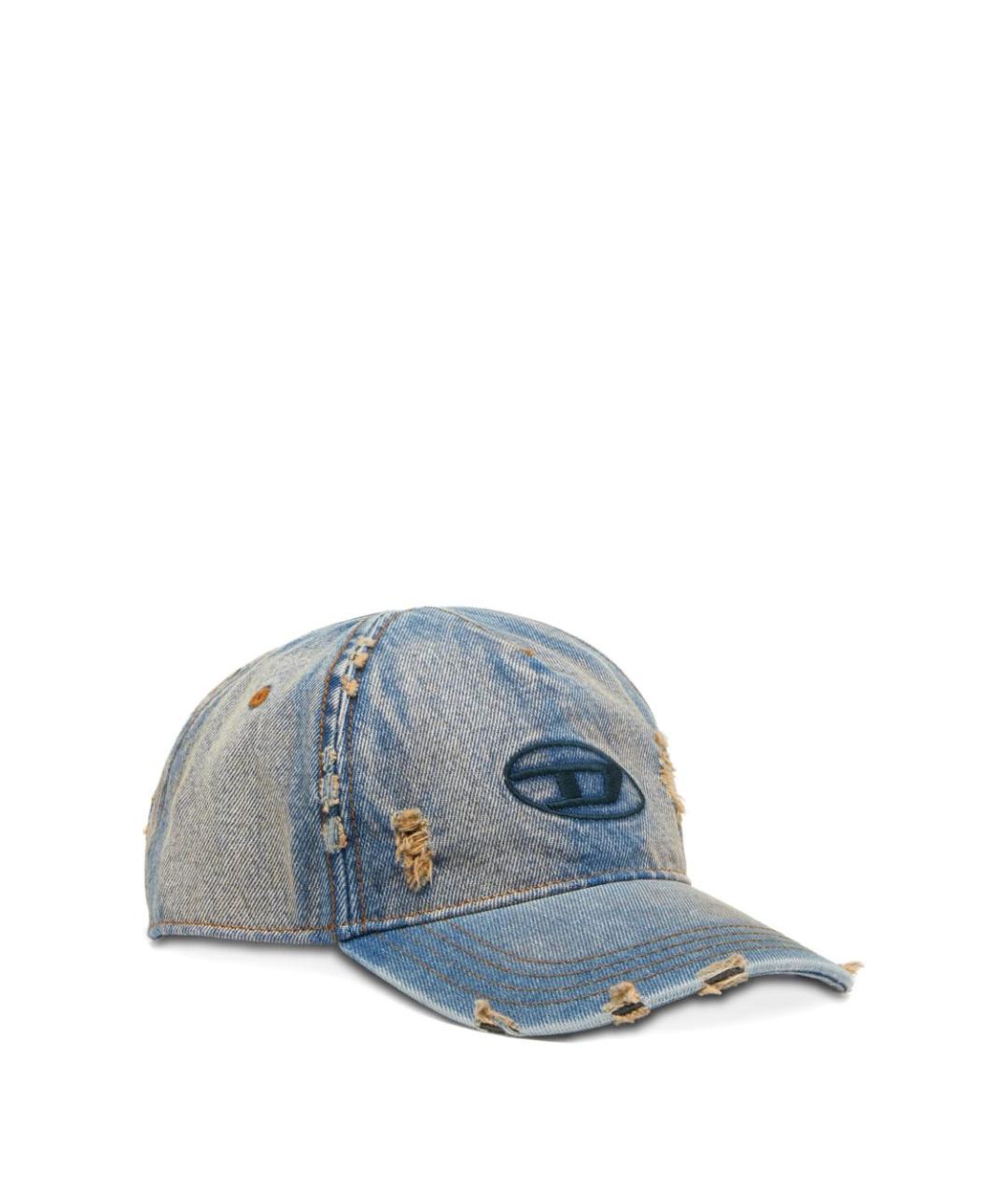 DIESEL Синяя хлопковая кепка/бейсболка, фото 1