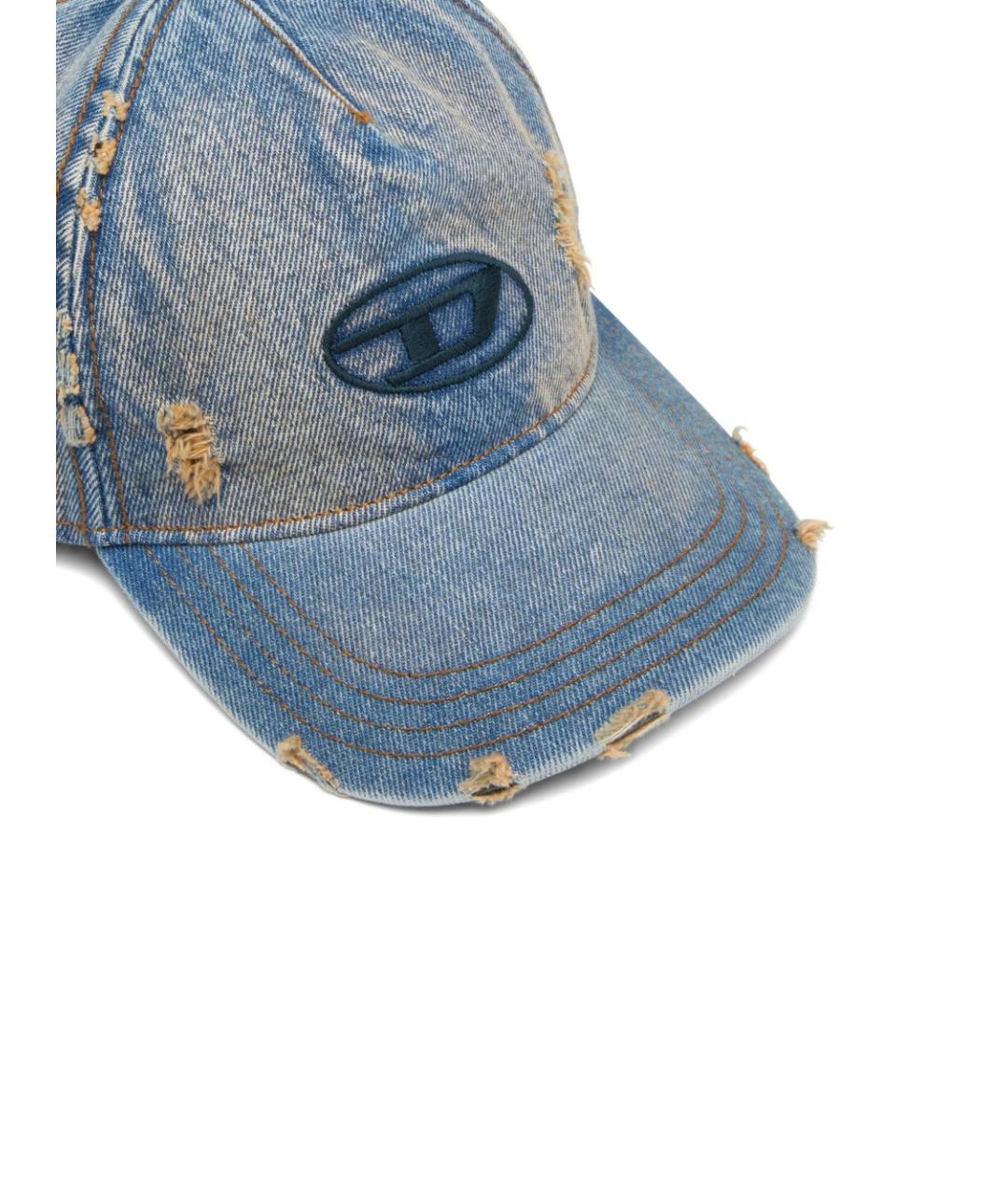 DIESEL Синяя хлопковая кепка/бейсболка, фото 2