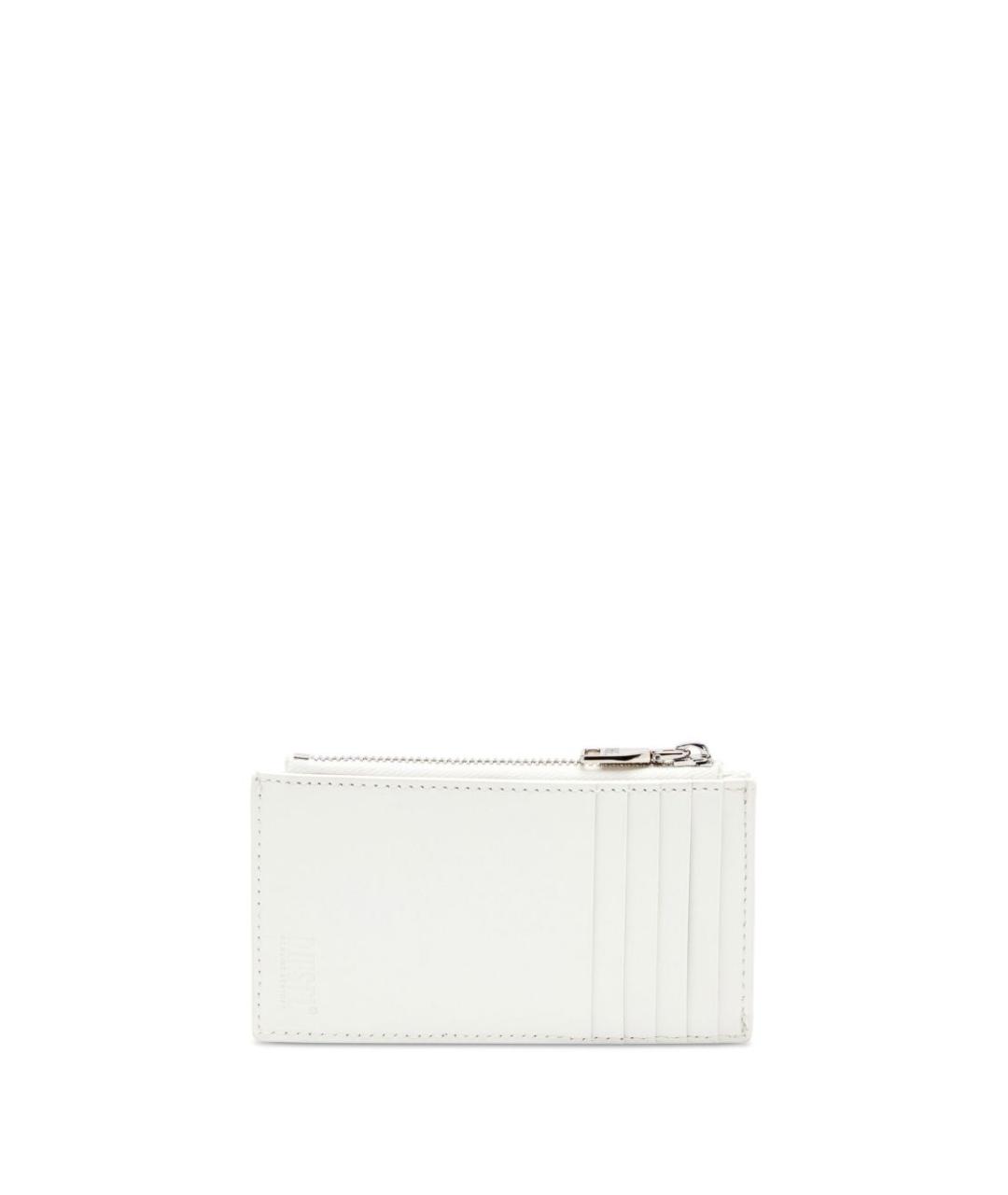 DIESEL Белый кожаный кардхолдер, фото 4