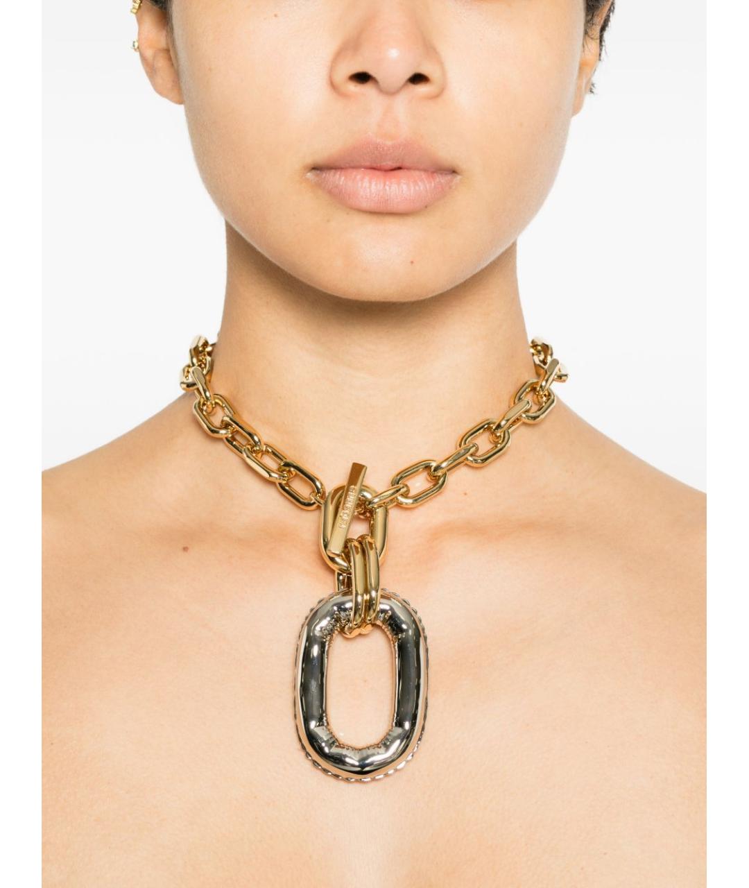 PACO RABANNE Мульти металлическое колье, фото 2