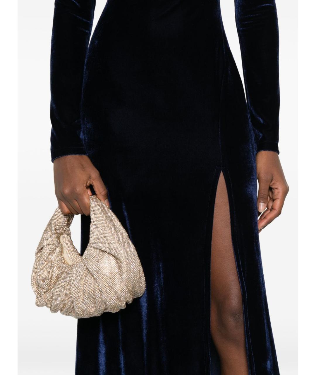 BENEDETTA BRUZZICHES Золотая сумка с короткими ручками, фото 2