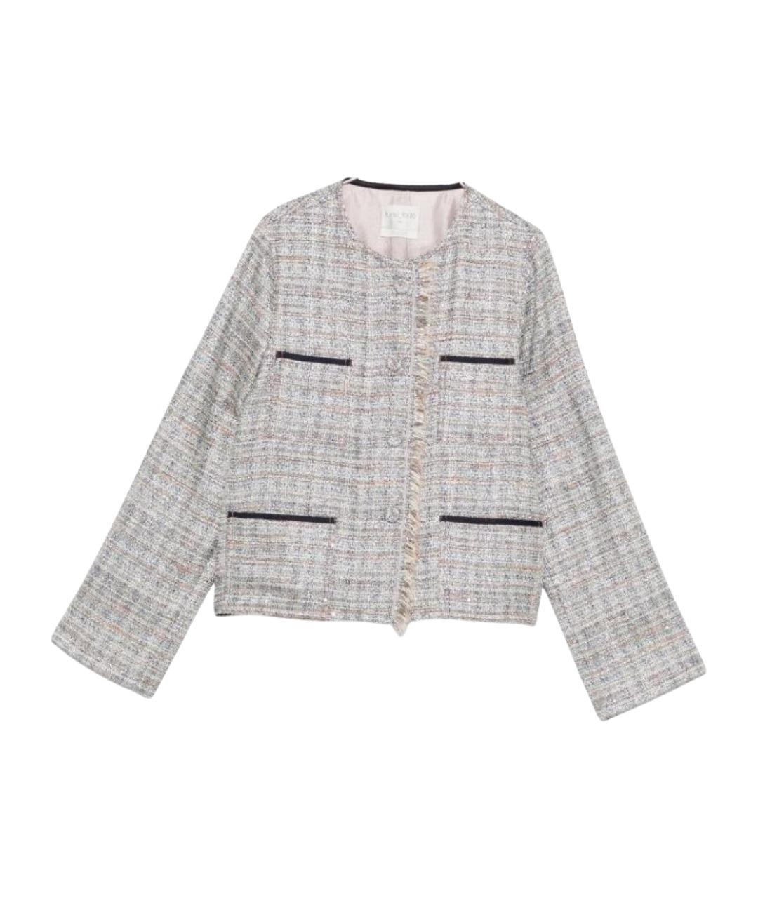 FORTE FORTE Мульти полиэстеровый жакет/пиджак, фото 1