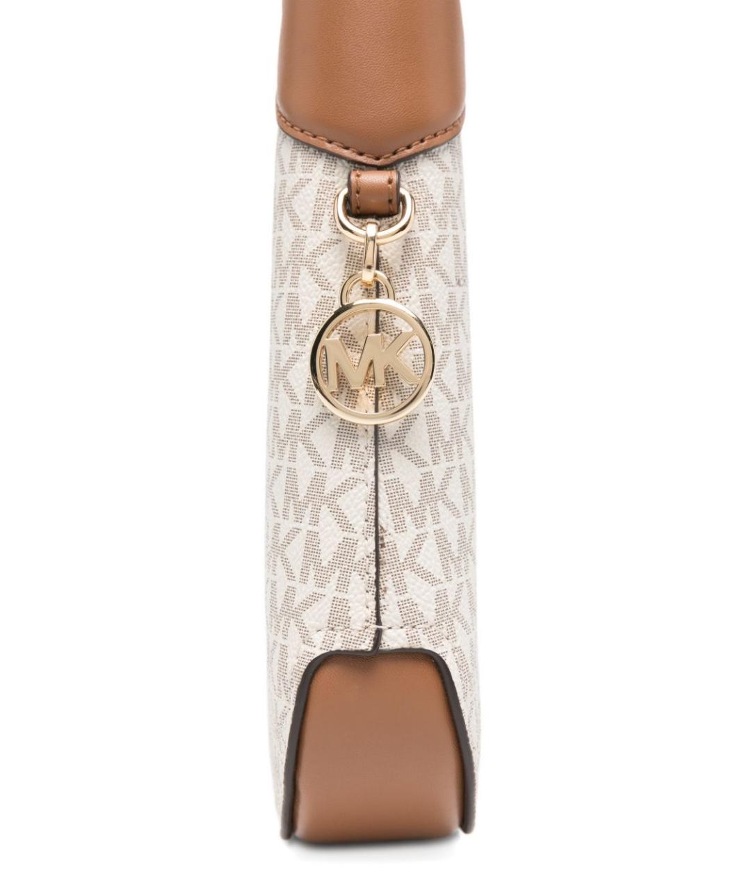 MICHAEL KORS Бежевая сумка через плечо, фото 4