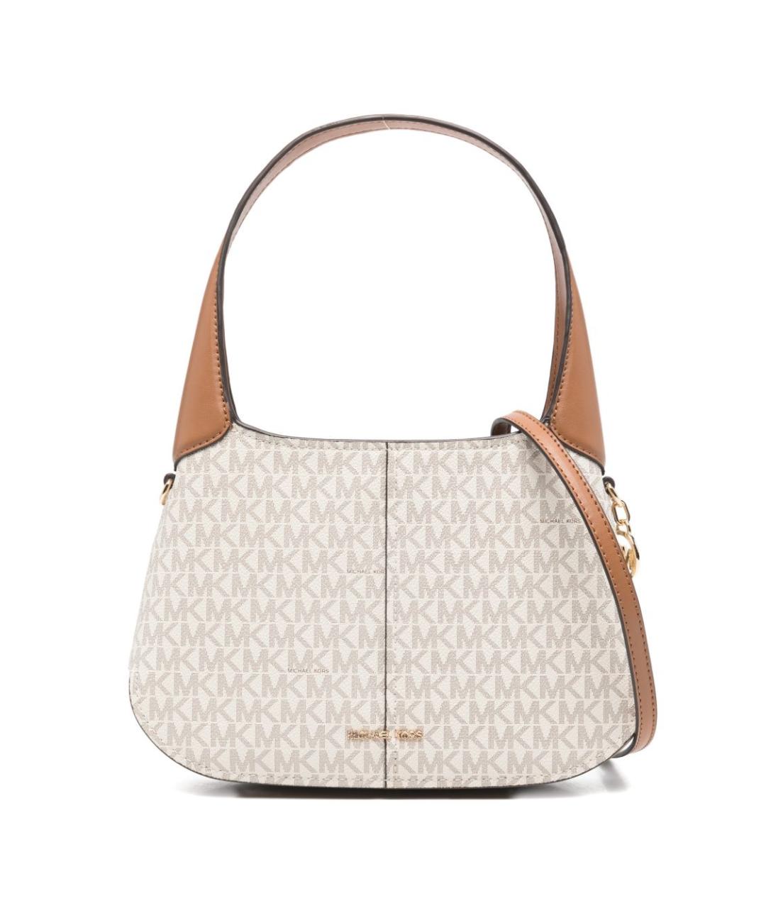 MICHAEL KORS Бежевая сумка через плечо, фото 1