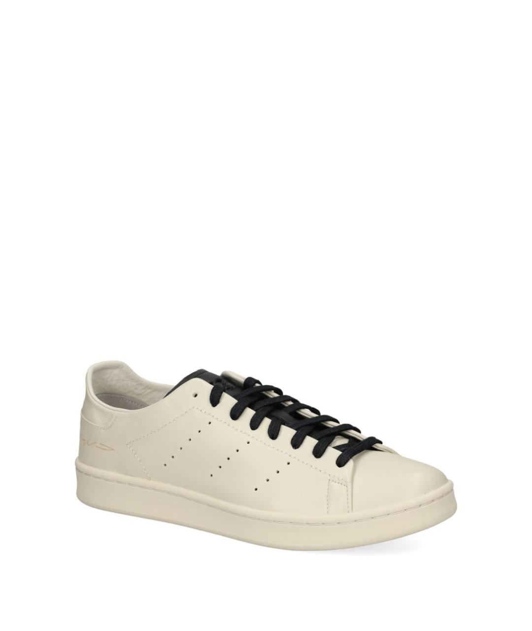 Y-3 Кожаные низкие кроссовки / кеды, фото 1