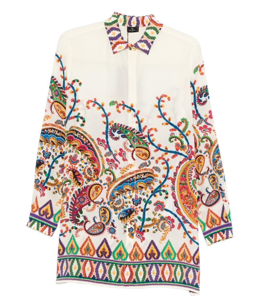 ETRO Мульти шелковая рубашка, фото 1