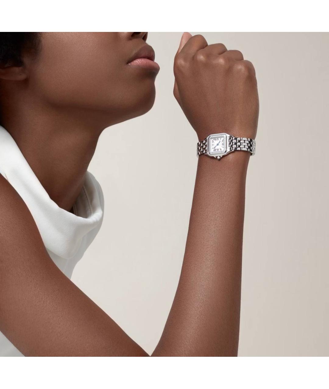 CARTIER Серебряные металлические часы, фото 3