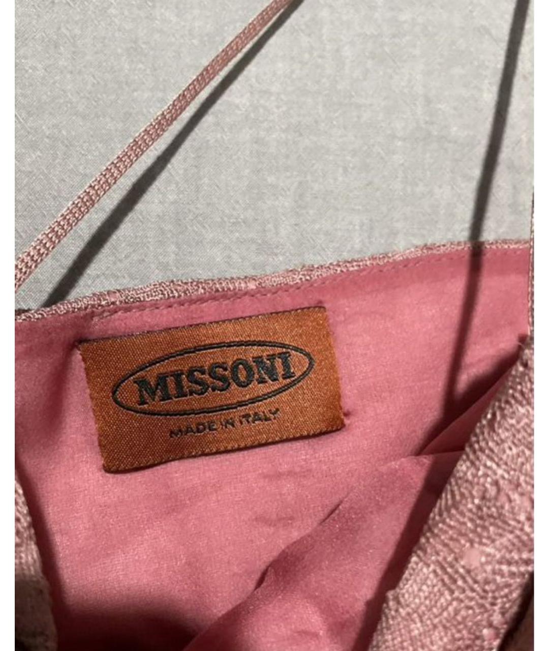 MISSONI Коралловая вискозная майка, фото 4