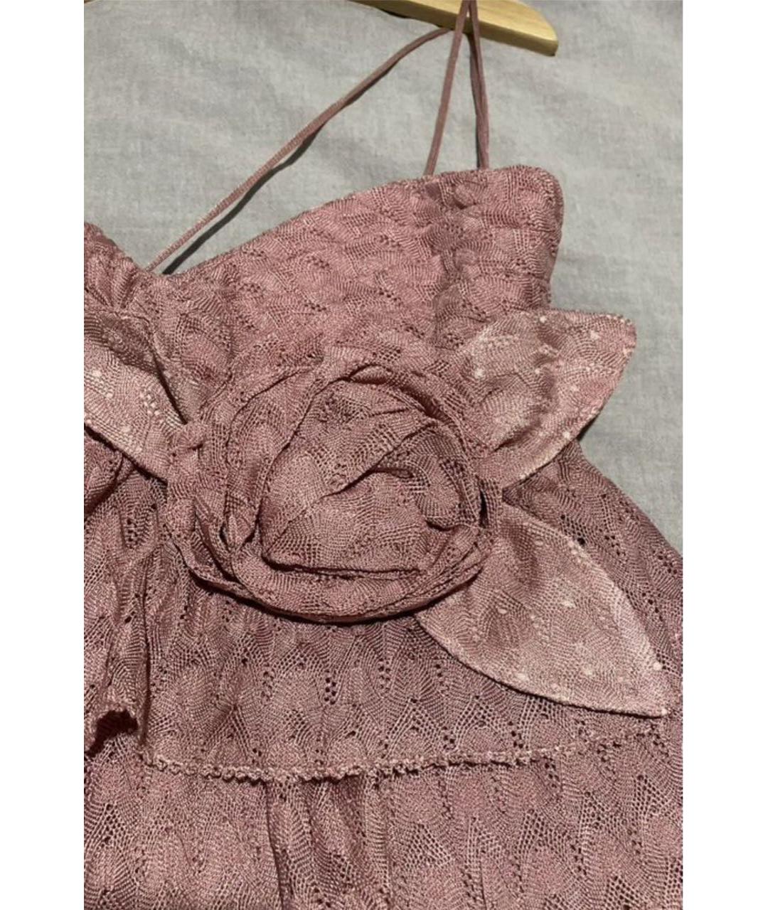 MISSONI Коралловая вискозная майка, фото 3