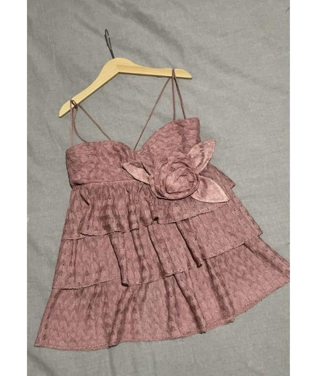 MISSONI Коралловая вискозная майка, фото 8